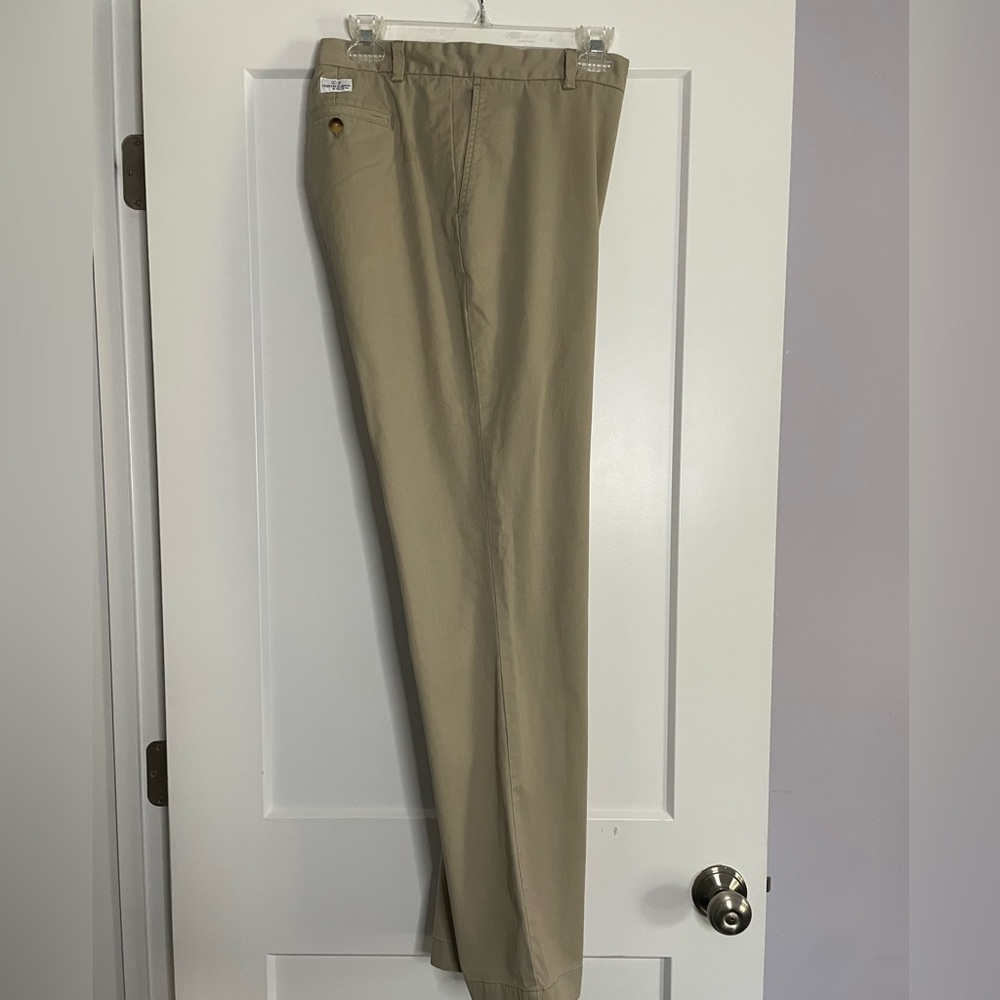 Vineyard Vines Tan Chinos Classic Straight-Leg